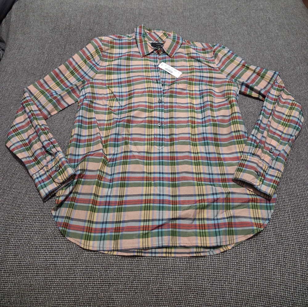 Women's Multicolor Plaid Shirt